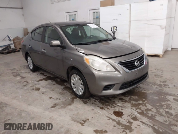 2013 Nissan Versa SV with VIN 3N1CN7AP2DL867060, listed as a IAAI auction lot 42315716 with 159,969 mi miles and . Bid and sale history available at DreamBid. Image 1.
