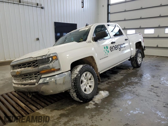 2018 Chevrolet Silverado 1500 Work Truck with VIN 3GCUKNEC4JG156616, listed as a Copart auction lot 44974655 with 158,347 mi miles and Salvage Title. Bid and sale history available at carsss.com. Image 1.