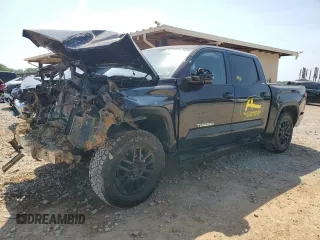 2024 Toyota Tundra SR5 z VIN 5TFLA5DB3RX145461, wystawiony jako Copart lot #55101535 z przebiegiem 30 368 mil mil oraz Szkoda całkowita • Salvage title. Historia ofert i sprzedaży dostępna na DreamBid. Obrazek 1.