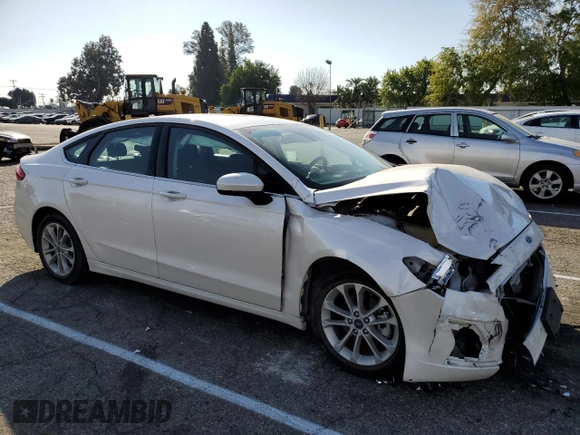 2020 Ford Fusion Hybrid SE with VIN 3FA6P0LU6LR149429, listed as a Copart auction lot 41890863 with 30,655 mi miles. Bid and sale history available at carsss.com. Image 4.