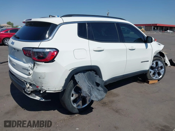 2021 Jeep Compass Limited с VIN 3C4NJDCB5MT590423, выставлен на аукционе IAAI как лот 42663797 с пробегом 59 872 миль миль и . История ставок и продаж доступна на DreamBid. Изображение 4.
