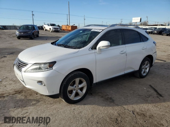 2014 Lexus RX 350 with VIN 2T2BK1BA9EC246956, listed as a Copart auction lot 46251415 with 141,098 mi miles and Salvage Title. Bid and sale history available at DreamBid. Image 1.