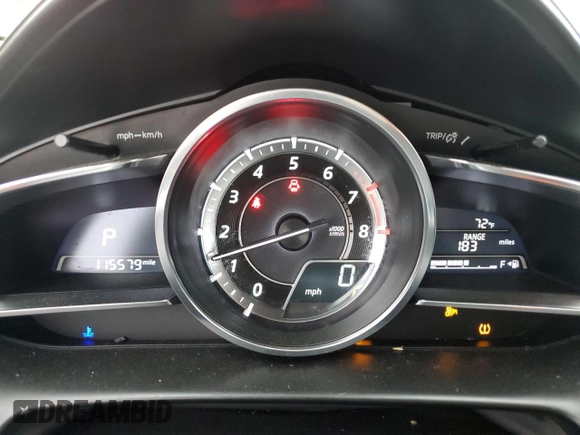 2016 Mazda CX-3 Grand Touring with VIN JM1DKBD76G0111838, listed as a Copart auction lot 48831385 with 115,579 mi miles and Salvage Title. Bid and sale history available at carsss.com. Image 9.