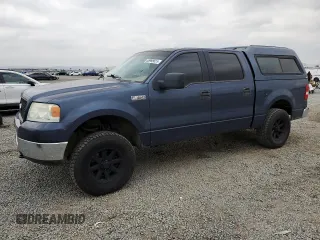 2005 Ford F-150 XLT z VIN 1FTPW14555KE94182, wystawiony jako Copart lot #55995655 z przebiegiem 222 531 mil mil oraz Czysty tytuł • Clean title. Historia ofert i sprzedaży dostępna na DreamBid. Obrazek 1.