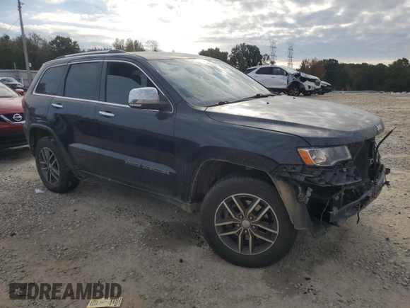 2018 Jeep Grand Cherokee Limited with VIN 1C4RJFBG7JC288102, listed as a Copart auction lot 80448484 with 106,949 mi miles and Salvage title. Bid and sale history available at DreamBid. Image 4.