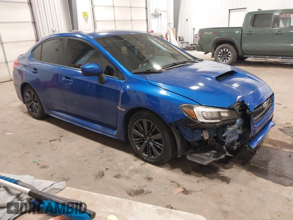 2015 Subaru WRX Limited with VIN JF1VA1G63F8819488, listed as a IAAI auction lot 41071863 with 107,758 mi miles. Bid and sale history available at carsss.com. Image 1.