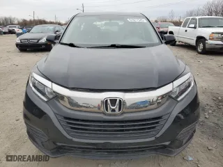 2021 Honda HR-V LX with VIN 3CZRU6H3XMM711831, listed as a Copart auction lot 51017545 with 38,292 mi miles and Salvage Title. Bid and sale history available at carsss.com. Image 5.