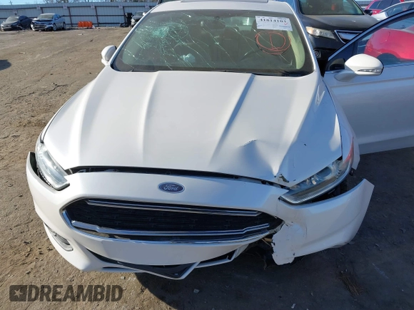 2014 Ford Fusion SE with VIN 3FA6P0HD5ER386781, listed as a IAAI auction lot 41814103 with 62,142 mi miles. Bid and sale history available at carsss.com. Image 6.