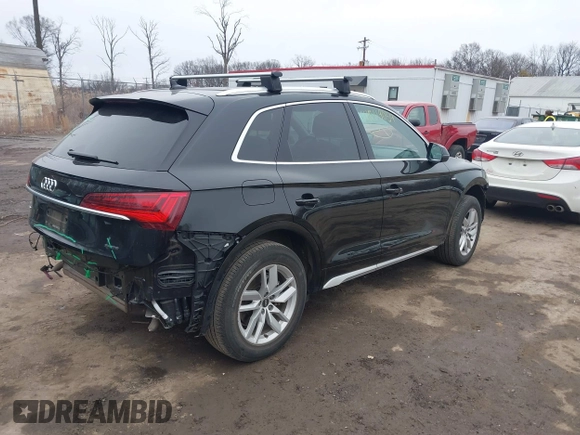 2022 Audi Q5 S line Premium z VIN WA1GAAFY0N2019698, wystawiony jako IAAI lot #41549059 z przebiegiem 24 105 mil mil oraz . Historia ofert i sprzedaży dostępna na DreamBid. Obrazek 4.