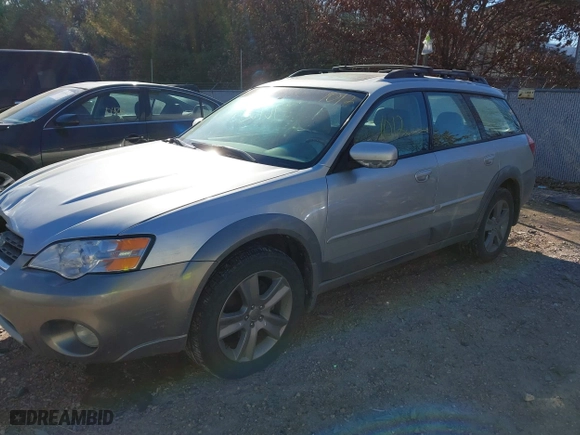 2006 Subaru Legacy Wagon Outback 3.0 R L.L. Bean with VIN 4S4BP86C764334012, listed as a IAAI auction lot 41411012 with 127,946 mi miles. Bid and sale history available at carsss.com. Image 2.