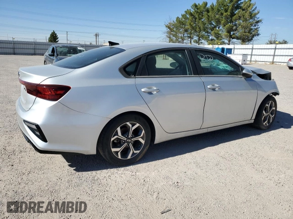 2019 Kia Forte LXS with VIN 3KPF24AD5KE137054, listed as a Copart auction lot 37811563 with 34,414 mi miles and Non Repairable. Bid and sale history available at carsss.com. Image 3.