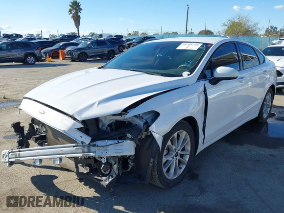 2020 Ford Fusion SE with VIN 3FA6P0H70LR155746, listed as a IAAI auction lot 41755768 with 74,220 mi miles. Bid and sale history available at carsss.com. Image 2.