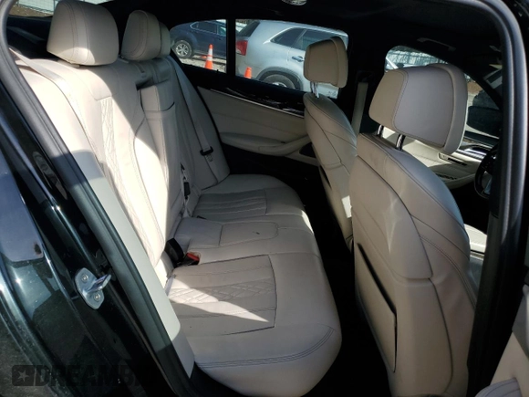 2019 BMW 5 Series 530e xDrive with VIN WBAJB1C56KB375178, listed as a Copart auction lot 46592325 with 114,419 mi miles and Salvage title. Bid and sale history available at DreamBid. Image 10.