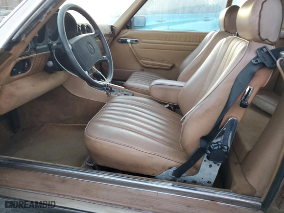 1987 Mercedes-Benz 560 Series 560SL with VIN WDBBA48D1HA056537, listed as a Copart auction lot 80232424 with NaN miles and Clean Title. Bid and sale history available at carsss.com. Image 7.