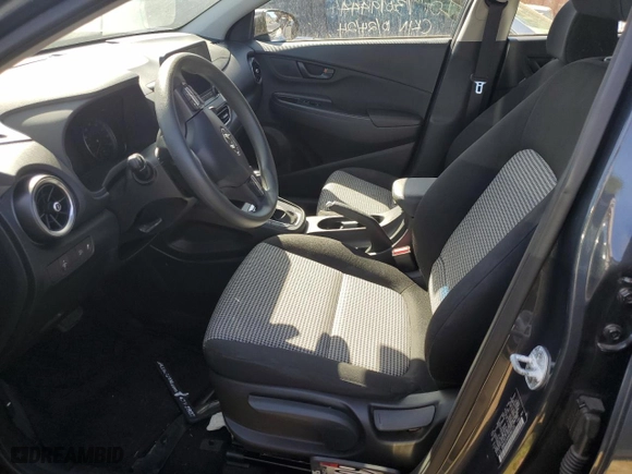 2022 Hyundai Kona SE with VIN KM8K22AB9NU862725, listed as a Copart auction lot 73019444 with 0 mi miles and Salvage Title. Bid and sale history available at carsss.com. Image 7.