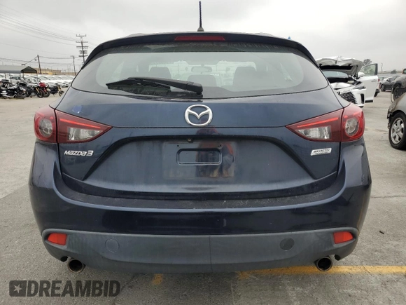 2015 Mazda 3 i Touring with VIN 3MZBM1L73FM145189, listed as a Copart auction lot 59802275 with 84,625 mi miles and Salvage title. Bid and sale history available at DreamBid. Image 6.
