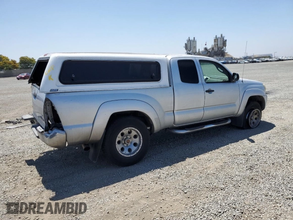2005 Toyota Tacoma PreRunner with VIN 5TETU62N05Z047131, listed as a Copart auction lot 61256985 with 165,573 mi miles and Salvage title. Bid and sale history available at DreamBid. Image 3.