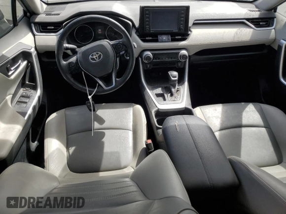 2020 Toyota RAV4 XLE Premium with VIN 2T3C1RFV9LC036563, listed as a Copart auction lot 50310165 with 79,738 mi miles and Salvage Title. Bid and sale history available at carsss.com. Image 8.