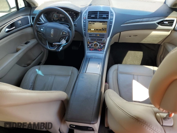 2017 Lincoln MKZ Select with VIN 3LN6L5C95HR664634, listed as a Copart auction lot 45489755 with 74,803 mi miles and Salvage title. Bid and sale history available at DreamBid. Image 8.
