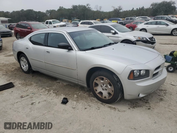 2007 Dodge Charger with VIN 2B3KA43R27H672429, listed as a Copart auction lot 45078155 with 165,145 mi miles and Salvage Title. Bid and sale history available at DreamBid. Image 4.