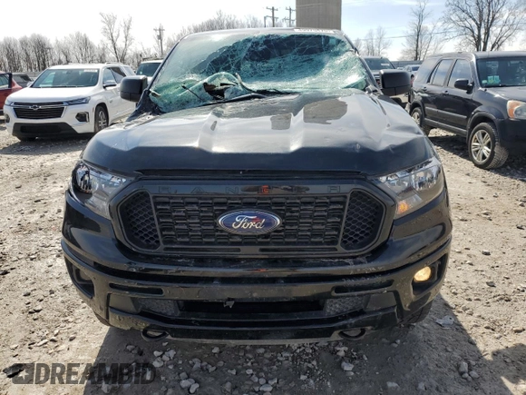 2020 Ford Ranger XL with VIN 1FTER4FH8LLA88153, listed as a Copart auction lot 49975475 with 48,967 mi miles and Salvage Title. Bid and sale history available at carsss.com. Image 5.