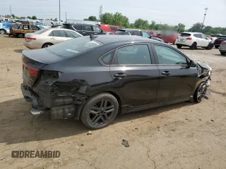 2021 Kia Forte GT-Line with VIN 3KPF34AD4ME403535, listed as a Copart auction lot 59966665 with 38,241 mi miles and Clean title. Bid and sale history available at DreamBid. Image 3.