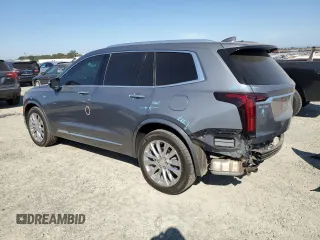 2021 Cadillac XT6 Premium Luxury with VIN 1GYKPCRS6MZ182812, listed as a Copart auction lot 72259754 with 39,451 mi miles and Salvage Title. Bid and sale history available at carsss.com. Image 2.