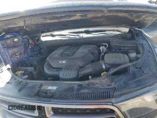 2015 Dodge Durango SXT with VIN 1C4RDJAGXFC750736, listed as a Copart auction lot 48340785 with 209,361 mi miles and Salvage Title. Bid and sale history available at DreamBid. Image 12.