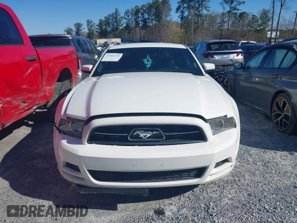 2013 Ford Mustang V6 with VIN 1ZVBP8AM9D5277773, listed as a IAAI auction lot 41805244 with 178,581 mi miles. Bid and sale history available at carsss.com. Image 12.