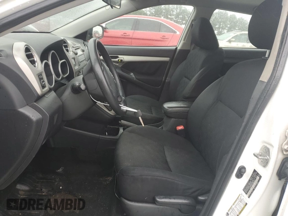 2009 Toyota Matrix S with VIN 2T1KE40E59C002925, listed as a Copart auction lot 58167165 with 198,246 mi miles and Salvage title. Bid and sale history available at DreamBid. Image 7.