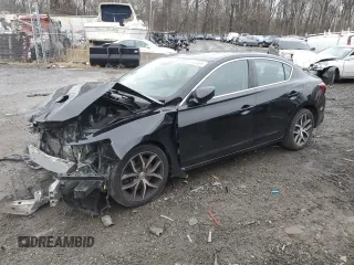 2019 Acura ILX w/Premium Pkg with VIN 19UDE2F74KA008331, listed as a Copart auction lot 84117334 with 50,574 mi miles and Salvage Title. Bid and sale history available at carsss.com. Image 1.