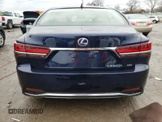 2018 Lexus LS z VIN JTHCY1FF1J5001281, wystawiony jako Copart lot #45752233 z przebiegiem 54 158 mil mil oraz . Historia ofert i sprzedaży dostępna na DreamBid. Obrazek 6.