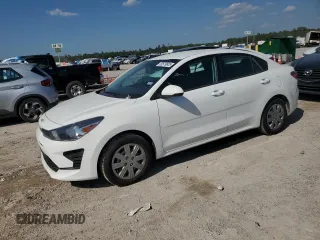 2023 Kia Rio S with VIN 3KPA24AD5PE626278, listed as a Copart auction lot 50579925 with 17,617 mi miles and Salvage Title. Bid and sale history available at carsss.com. Image 1.