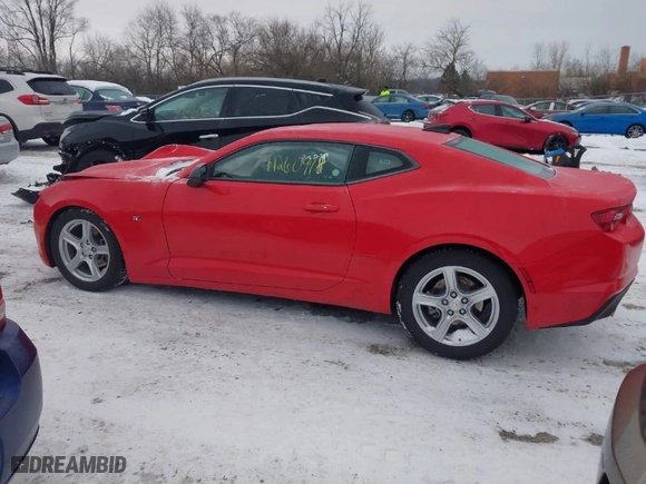 2023 Chevrolet Camaro 1LT with VIN 1G1FB1RX4P0159584, listed as a IAAI auction lot 41260918 with NaN miles. Bid and sale history available at carsss.com. Image 14.