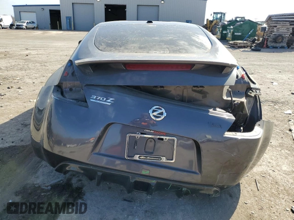 2010 Nissan 370Z Touring with VIN JN1AZ4EH6AM501763, listed as a Copart auction lot 45717785 with 102,341 mi miles and Salvage Title. Bid and sale history available at DreamBid. Image 6.