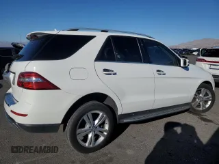 2014 Mercedes-Benz M 350 with VIN 4JGDA5JBXEA382921, listed as a Copart auction lot 45606495 with 135,987 mi miles and Salvage Title. Bid and sale history available at DreamBid. Image 3.