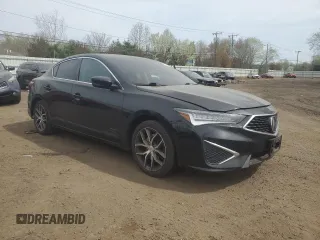 2020 Acura ILX Premium with VIN 19UDE2F7XLA007749, listed as a Copart auction lot 54244885 with 70,445 mi miles and Salvage title. Bid and sale history available at DreamBid. Image 4.