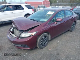 2015 Honda Civic EX with VIN 2HGFB2F86FH507438, listed as a IAAI auction lot 41763248 with 149,860 mi miles and . Bid and sale history available at carsss.com. Image 17.