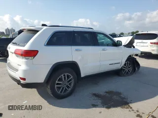 2019 Jeep Grand Cherokee Limited with VIN 1C4RJEBG8KC751635, listed as a Copart auction lot 57464385 with Not provided miles and Salvage title. Bid and sale history available at DreamBid. Image 3.