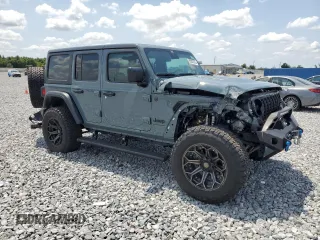 2024 Jeep Wrangler Sport S with VIN 1C4PJXDG3RW229567, listed as a Copart auction lot 55307335 with 7,797 mi miles and Salvage Title. Bid and sale history available at DreamBid. Image 4.