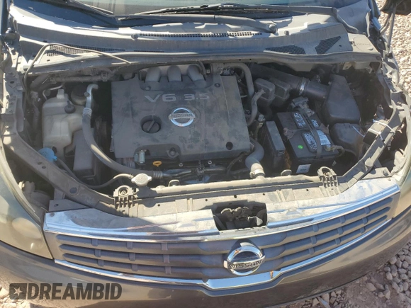 2007 Nissan Quest S with VIN 5N1BV28U47N138436, listed as a Copart auction lot 43546535 with 118,194 mi miles and Salvage Title. Bid and sale history available at carsss.com. Image 14.