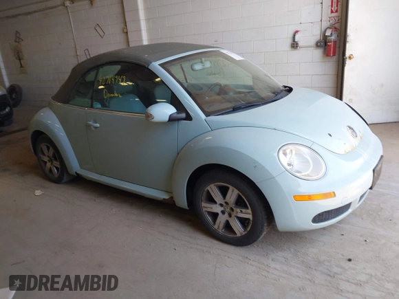 2006 Volkswagen Beetle with VIN 3VWRF31Y96M319153, listed as a IAAI auction lot 42714949 with 179,332 mi miles and . Bid and sale history available at DreamBid. Image 1.