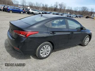 2018 Hyundai Accent SE with VIN 3KPC24A37JE033710, listed as a Copart auction lot 52130895 with 156,921 mi miles and Clean Title. Bid and sale history available at carsss.com. Image 3.