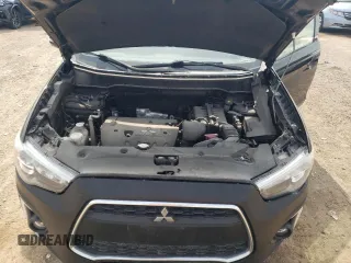 2015 Mitsubishi Outlander GT with VIN 4A4AR4AW3FE025256, listed as a Copart auction lot 59596475 with 110,952 mi miles and Salvage title. Bid and sale history available at DreamBid. Image 11.