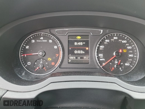 2016 Audi Q3 Premium Plus z VIN WA1BFCFS9GR005327, wystawiony jako Copart lot #50389585 z przebiegiem 105 616 mil mil oraz Szkoda całkowita • Salvage title. Historia ofert i sprzedaży dostępna na DreamBid. Obrazek 9.