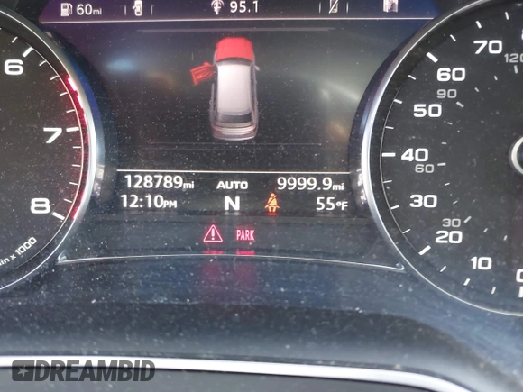2017 Audi Q7 Premium Plus with VIN WA1LAAF71HD014251, listed as a IAAI auction lot 41859906 with 128,789 mi miles. Bid and sale history available at carsss.com. Image 15.
