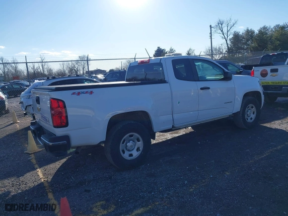 2019 Chevrolet Colorado 4WD Work Truck with VIN 1GCHTBEA3K1233097, listed as a IAAI auction lot 41667849 with 107,720 mi miles. Bid and sale history available at carsss.com. Image 4.