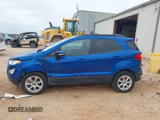 2019 Ford EcoSport SE with VIN MAJ3S2GEXKC308269, listed as a IAAI auction lot 41945806 with 42,506 mi miles and . Bid and sale history available at DreamBid. Image 14.