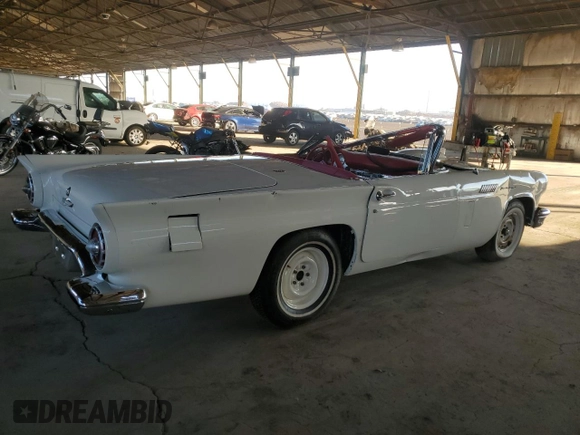 1957 Ford Thunderbird with VIN 0000000D7FH200053, listed as a Copart auction lot 86892944 with 466,723 mi miles and Salvage Title. Bid and sale history available at DreamBid. Image 3.