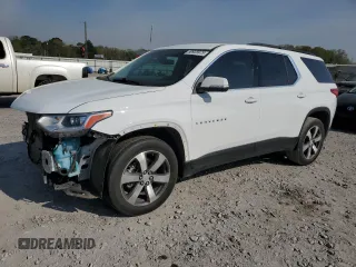 2021 Chevrolet Traverse LT z VIN 1GNERHKW2MJ267014, wystawiony jako Copart lot #50928975 z przebiegiem 60 313 mil mil oraz Szkoda całkowita • Salvage title. Historia ofert i sprzedaży dostępna na DreamBid. Obrazek 1.